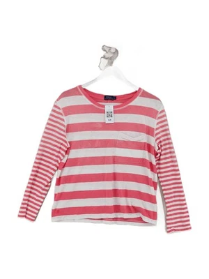 Polo Ralph Lauren Men's T-Shirt L Red Striped 100% Cotton Basic - Image 1 of 4