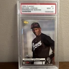 Classic 1994 Michael Jordan Birmingham Barons #1 PSA 9 Graded Baseball Card