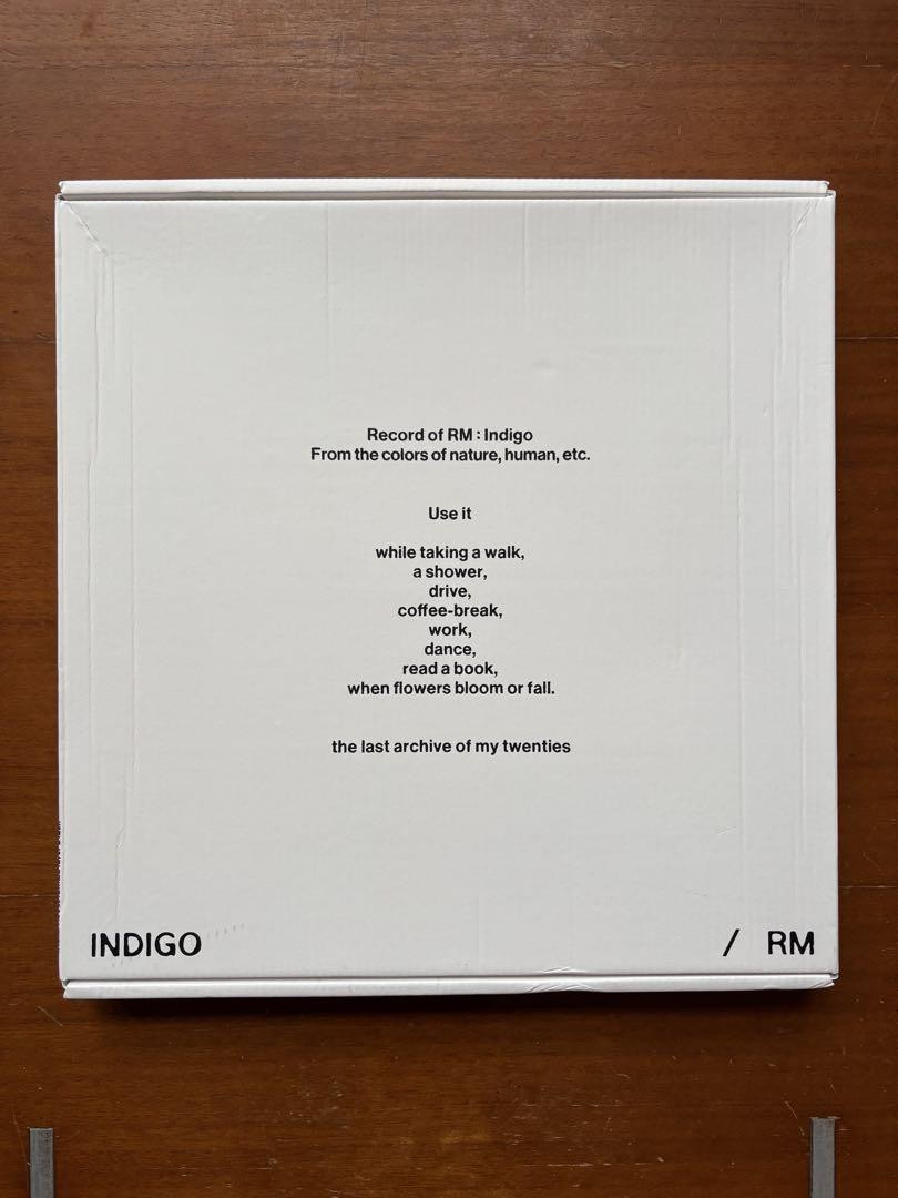 その他 BTS RM indigo lp Bts Rm Indigo Lp Vinyl Analog Records | eBay