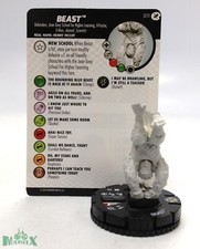 Heroclix Wolverine vs Cylcops Regenesis set Beast 011 Deep Cuts figure w/card 