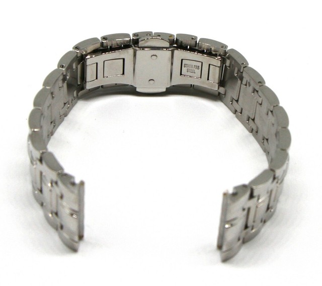 Swiss Legend 20mm Stainless Steel Silver Watch Strap Band Bracelet Fits