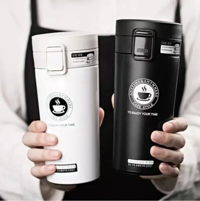 0.5L Thermal Mug Double Wall 304 Stainless Steel Coffee Cup Vacuum Flask Thermos