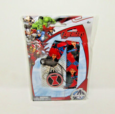 MARVEL AVENGERS LANYARD ID HOLDER CHARM BLACK WIDOW BRAND NEW TY3097