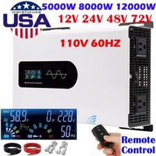 Pure Sine Wave Inverter 5000W 8000W 12000W 12V 24V 48V 72V 110V Solar Off Grid