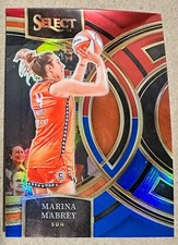 2024 Panini Select WNBA - Premier Level Orange Red Blue #190 Marina Mabrey /399