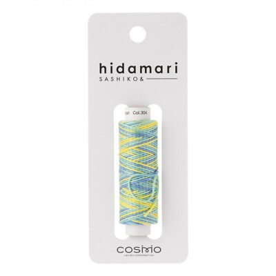 Cosmo Hidamari Sashiko Variegated Thread 30 Meters Sour Candy