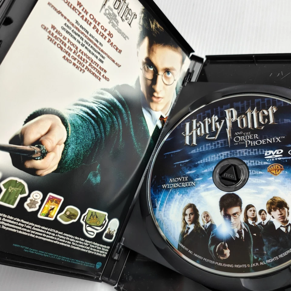 Harry Potter And The Order Of The Phoenix DVD Steelbook Rare OOP Like New A8 - Image 4 of 4