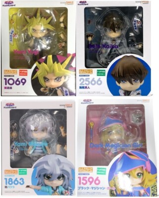 Nendoroid Yami Yugi & Kaiba & Bakura & Dark Magician Girl Set of 4 Figure Yugioh