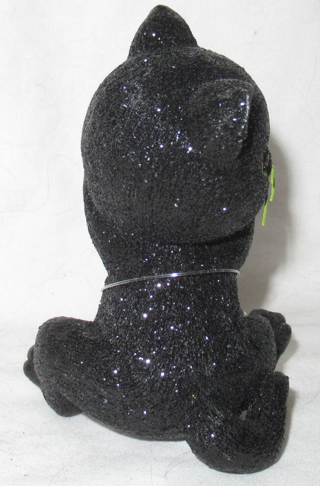 Tarro de velas Bath & Body Works colgador Halloween brillo gato negro verde Foto 4 de 4