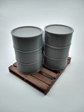 1:14 Scale Miniature 55 Gallon Drum / Oil Barrel Single Drum 