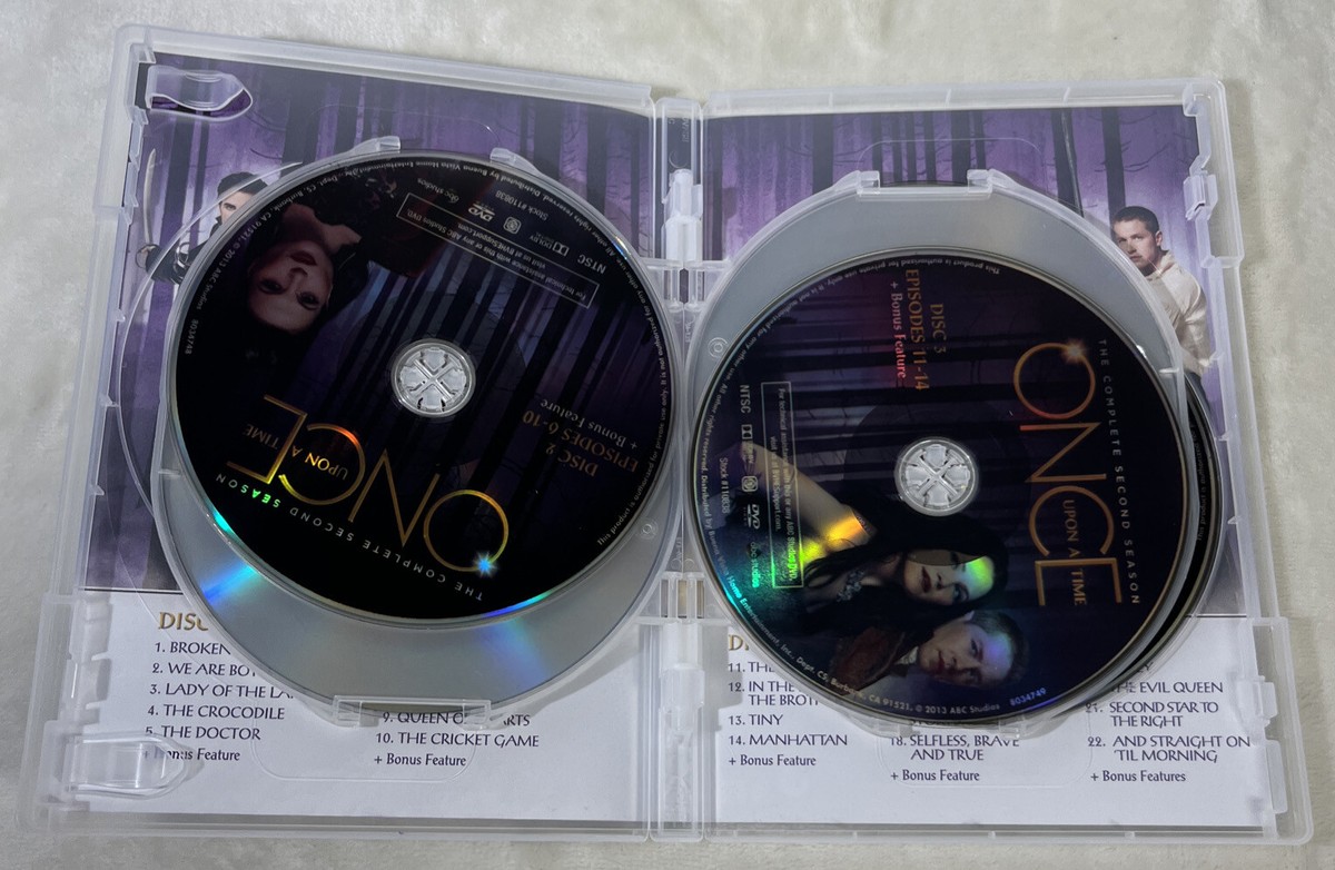 Once Upon A Time Complete Second Season DVD 2013 ABC Studios