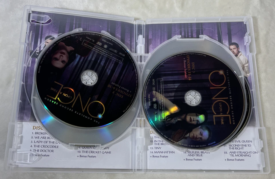 Once Upon A Time Complete Second Season DVD 2013 ABC Studios Foto 2 de 4