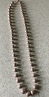 Vintage Champagne Faux Pearl Strand Necklace - Elegant 24" — photo 2