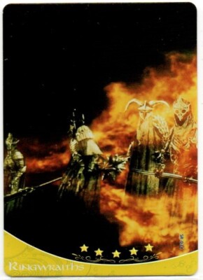 Herr der Ringe & Hobbit: Japanische SR-034 Ringgeister Charakterkarte