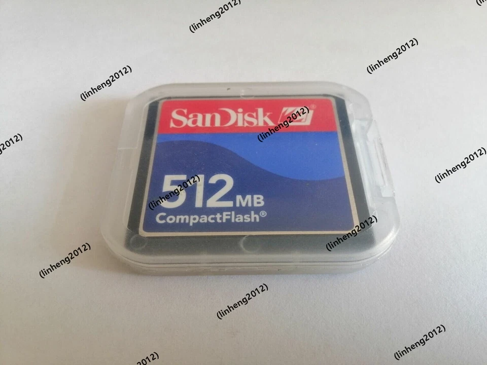 Sandisk 512MB compact flash cards cf card 512MB SDCFJ/SDCFB - image 1 of 2