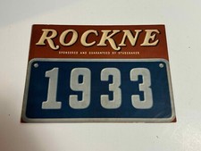 1933 Rockne Dealer Brochure