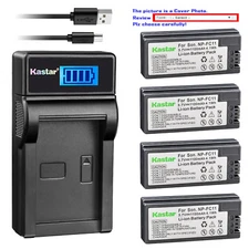 Kastar Battery LCD Charger for Sony NP-FC10 BC-VC10 & Sony Cyber-shot DSC-P10S