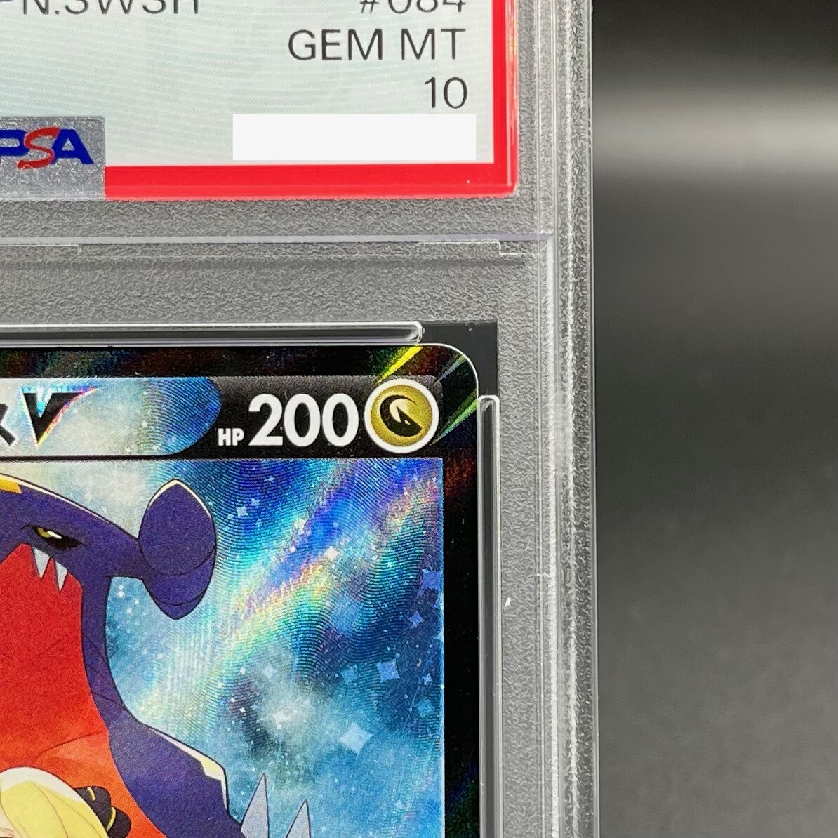 PSA 10 Garchomp V CSR 084/067 S9a Battle Region Pokemon Card