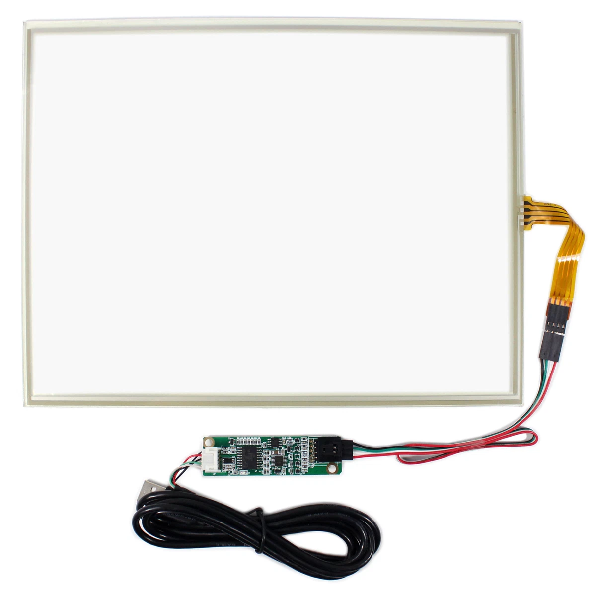 4-Wire Resistive USB Touchscreen Controller Card – LCD Touch Panel Driver Board