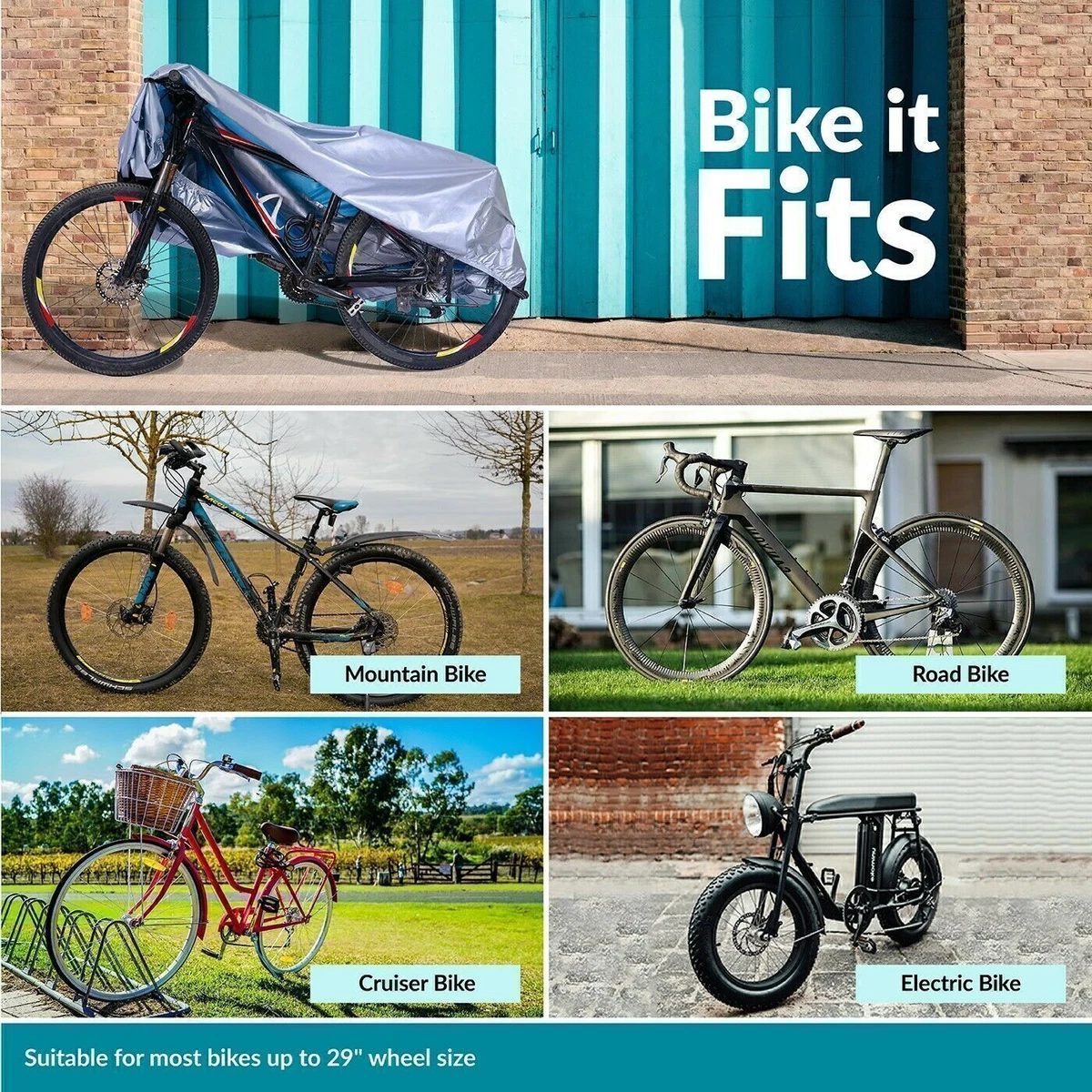 Bike cover lock sales
