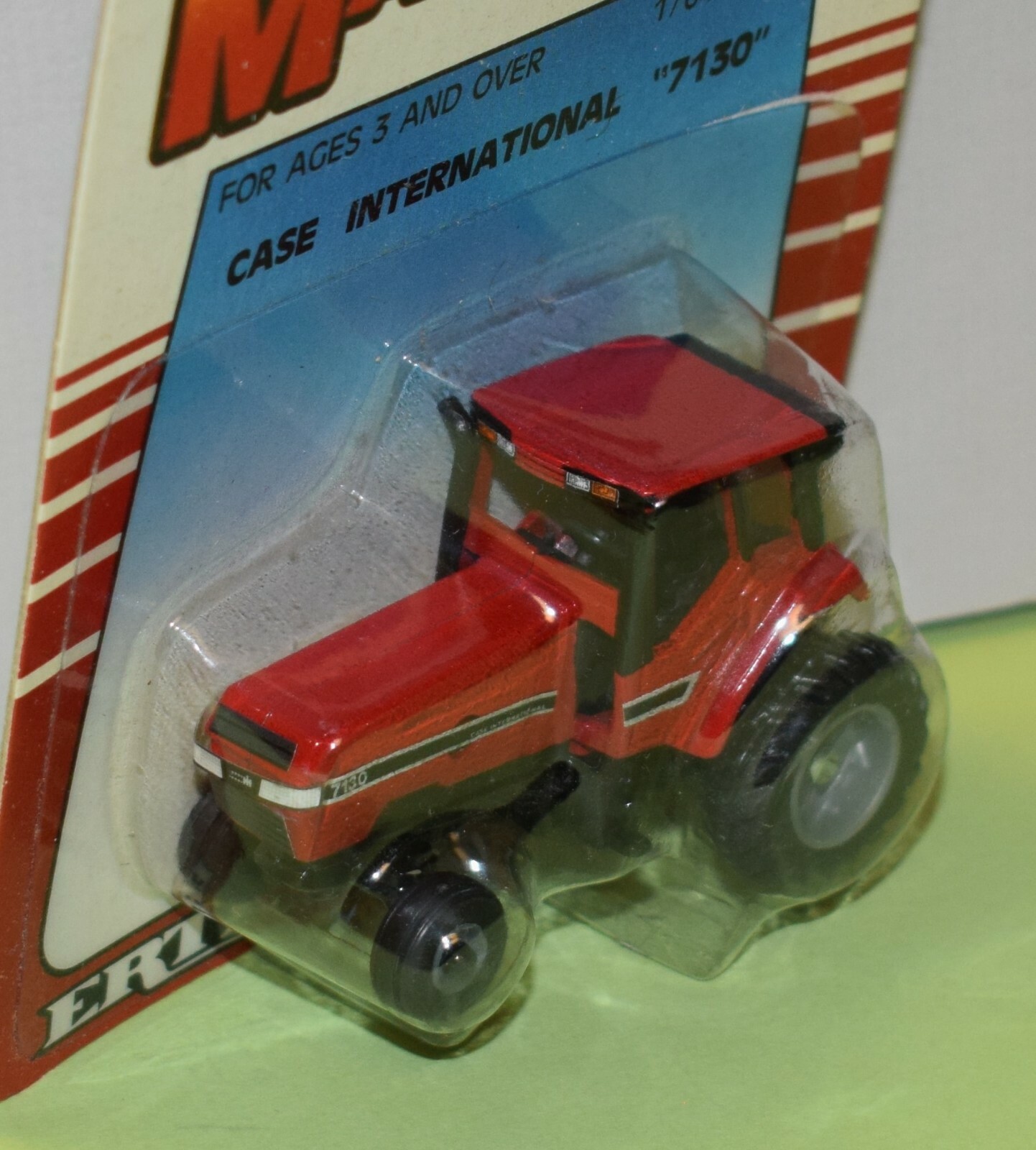 Scheda macchine agricole ERTL scala 1 64 Case IH 7130 fila trattore agricolo (naso corto)