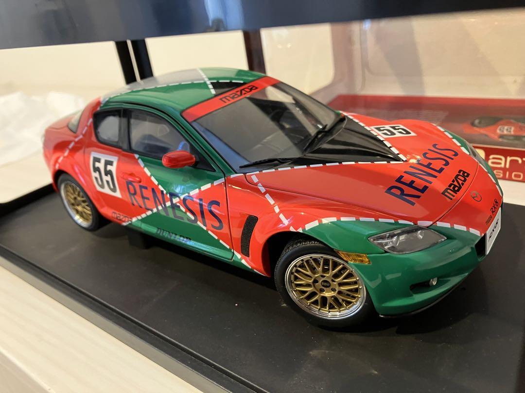 1/18 オートアート Autoart マツダ Mazda RX8 LM ルマン Amazon | AUTOart 1/18 RACING DIVISION MAZDA RX-8 LM VERSION
