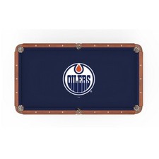 NHL - Edmonton Oilers Pool Table Cloth Hockey Team Logo