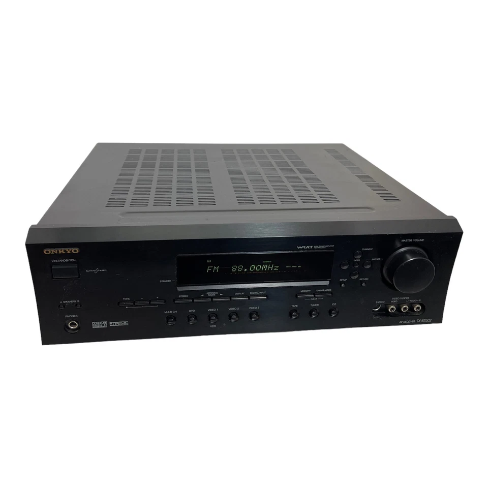 Onkyo TX-SR502 Home Theater Audio Video AV Receiver 6.1 Channel No Remote - Image 2 of 4