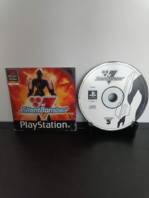 Silent Bomber PSone CD & Anleitung - Ohne OVP Front Back Cover Ps1 PlayStation 1