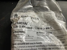 Flushmate ST100100 3-in-1 Wrench TOILET FLUSH MATE