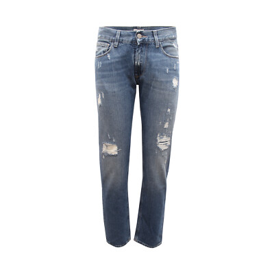 1015AZ JEANS UOMO DANIELE ALESSANDRINI HOMME COUTURE MAN TROUSERS | eBay