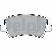 Delphi Bremsbelagsatz, Scheibenbremse Hinterachse, Vorderachse U.A. FüR Ford
