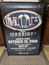 MOP Warriorz 2000 24”x36 Promo DS Poster RARE