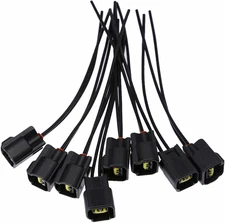8 Pack Ford Ignition Coil Connector Plug Harness - Compatible with Ford Ignition