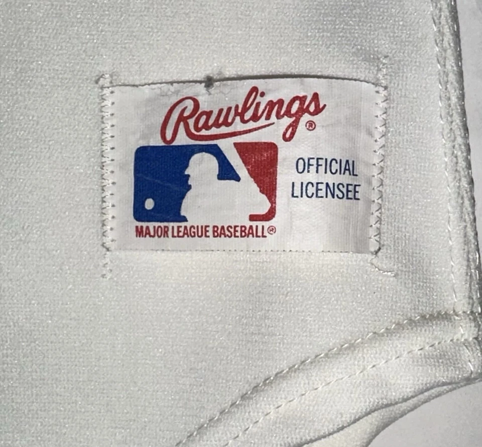 Vintage 80s Rawlings San Francisco Giants Baseball Jersey Sz 46 White USA Sewn - Image 4 of 4