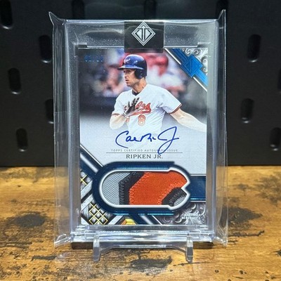 Cal Ripken Jr. 2025 Topps Transcendent Autograph Patch /10 PCA-CR Orioles