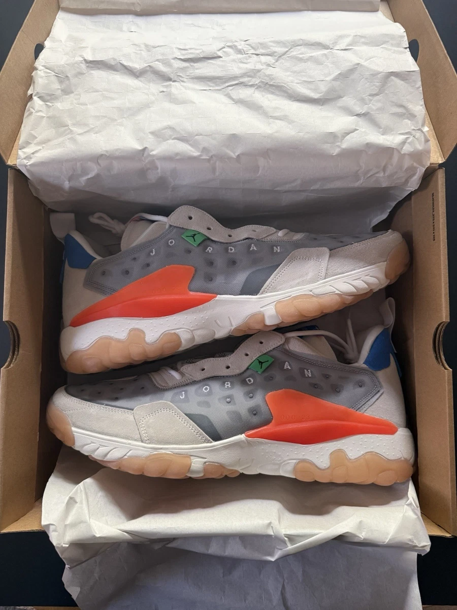 Jordan Delta 2 Light Smoke Grey Total Orange | eBay
