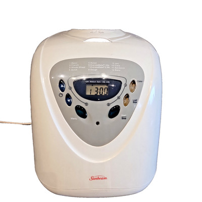 Sunbeam Breadmaker 5891 Programmable Auto, Delay, 1.5 or 2 lb Loaves Working