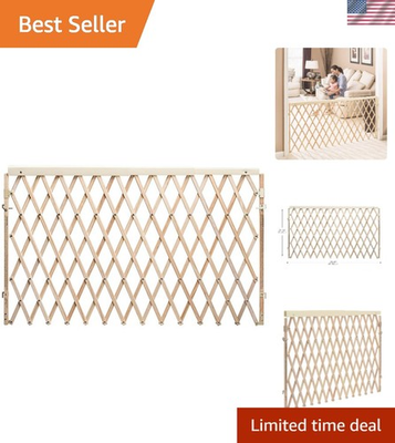 #ad Stylish 60quot; Wide Walk Thru Gate for Children amp; Pets – Quick Installation $67.49