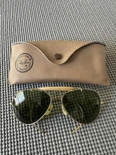Vintage Bausch and Lomb Ray Ban Sun Glasses Guessing 1970-80's