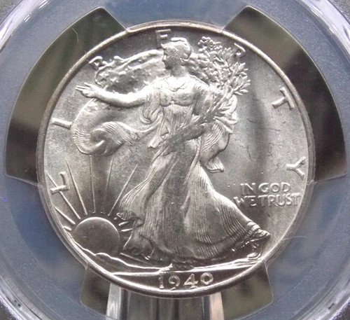 1940 "S" Walking Liberty SILVER Half Dollar 50c PCGS MS65 #633 Gem BU ECC&C, Inc