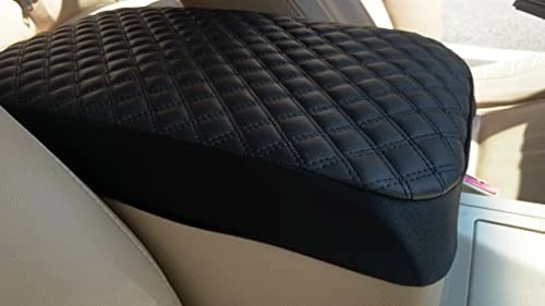 Center Console Armrest Cover for Lexus ES330 ES350 2004-2012 Black Leatherette Foto 2 de 3