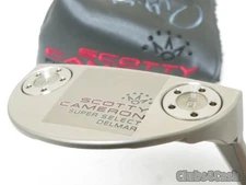 Titleist Scotty Cameron Super Select Del Mar Putter 35" +Cover .. Shop Wear