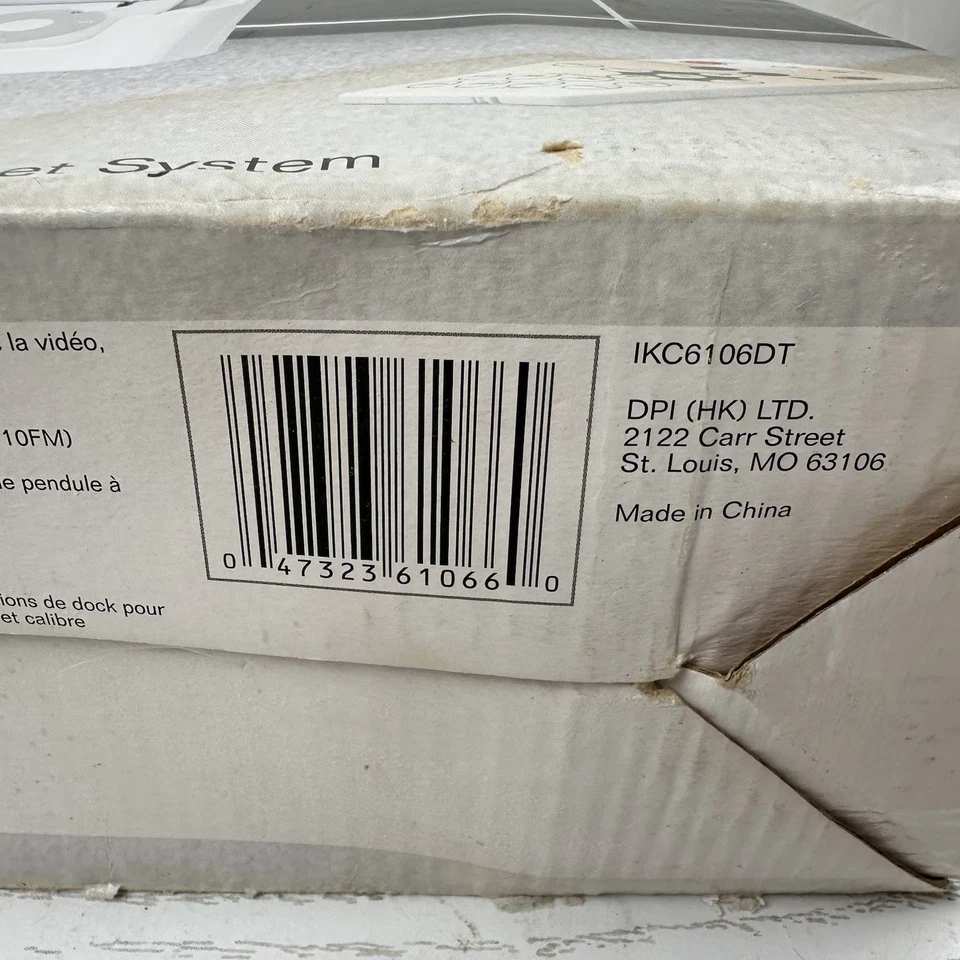 iLive Space Saver Under Cabinet Mounted iPod Player Dock + AM/FM Digital Radio - Image 4 of 4