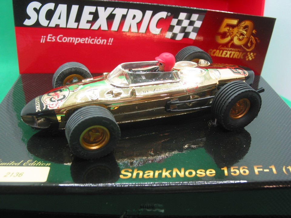 Scalextric A10106S300 – Sharknose 156 F1 – 50ème Anniversaire – Slot Racing