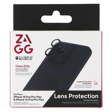 ZAGG InvisibleShield Glass Elite Lens Protector for iPhone 16 Pro/Max 15 Pro/Max