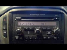 Audio Equipment Radio Receiver AM-FM-6CD EX AWD Fits 06-08 PILOT 1078426