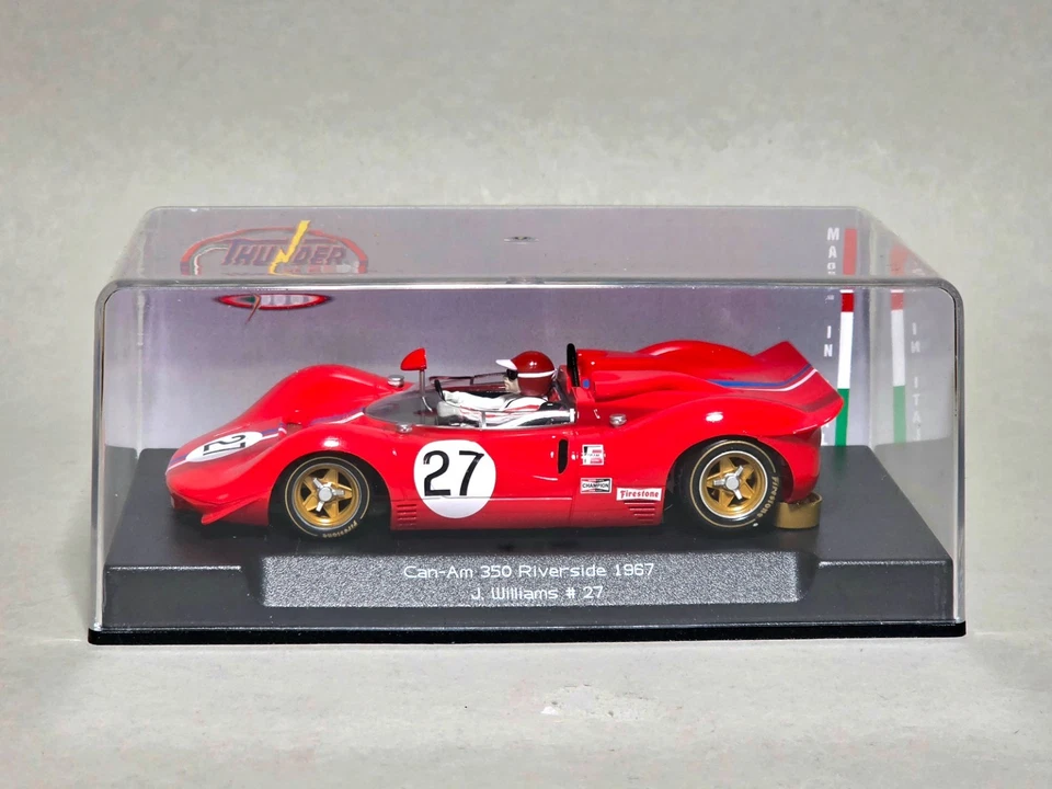 Thunderslot Ferrari 350P, Nr.27, Riverside 1967 CA00602 -neu & OVP- 