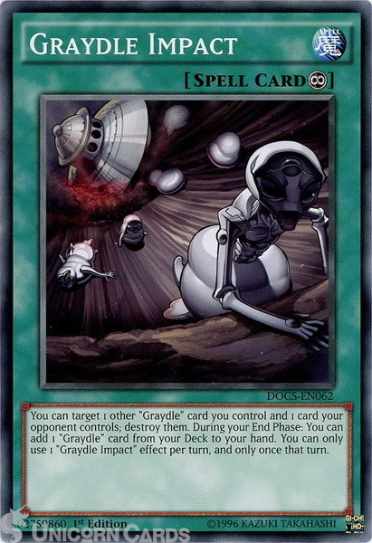 DOCS-EN062 Graydle Impact Common 1st Edition Mint Yu-Gi-Oh! Card