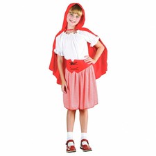Red Riding Hood Girl Child Costume  Large Age 8-10 